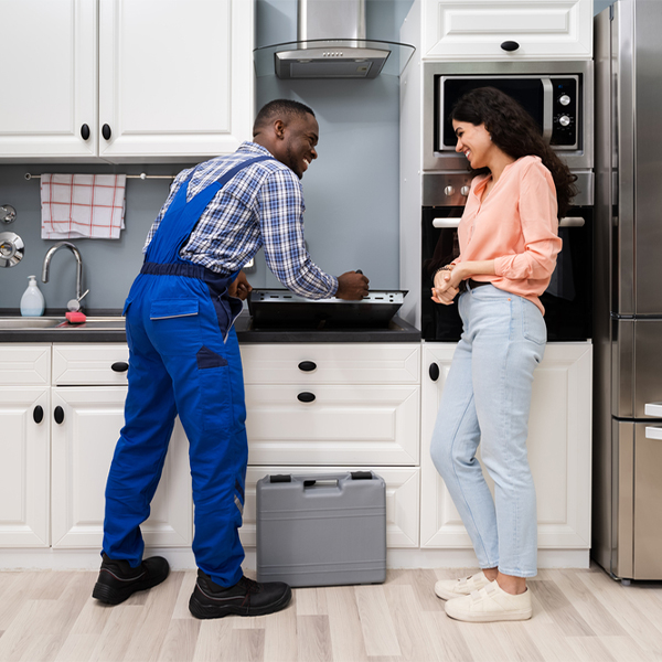 how long does it typically take to complete cooktop repair services in Scott Ohio